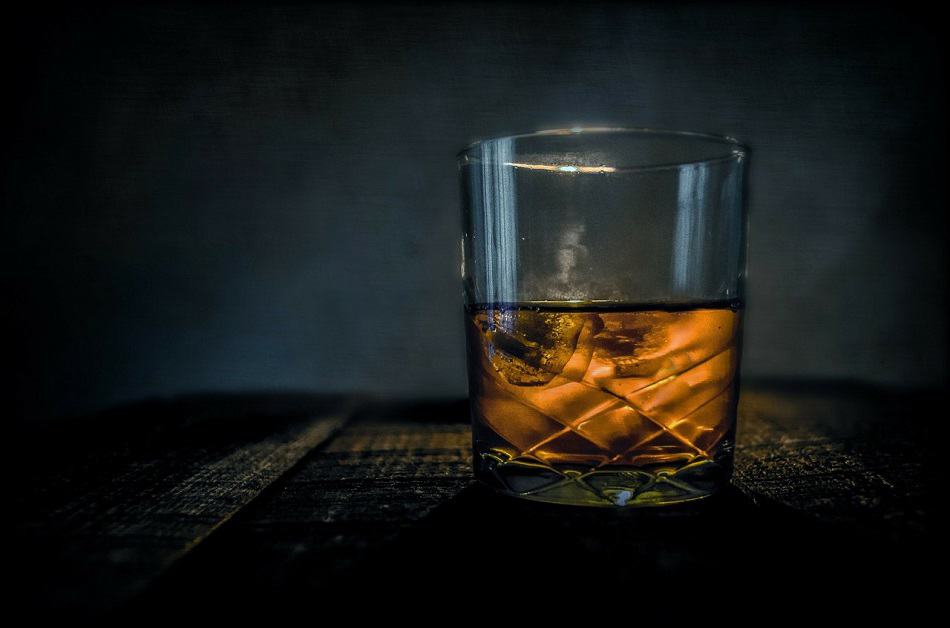 A cloudy whiskey