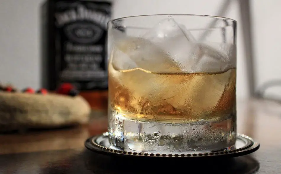 A cold whiskey