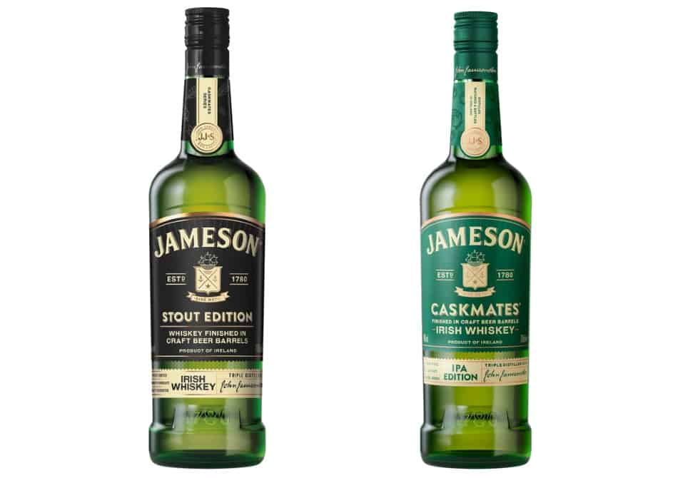 2 bottles of Jameson Caskmates – Stout Edition & IPA Edition