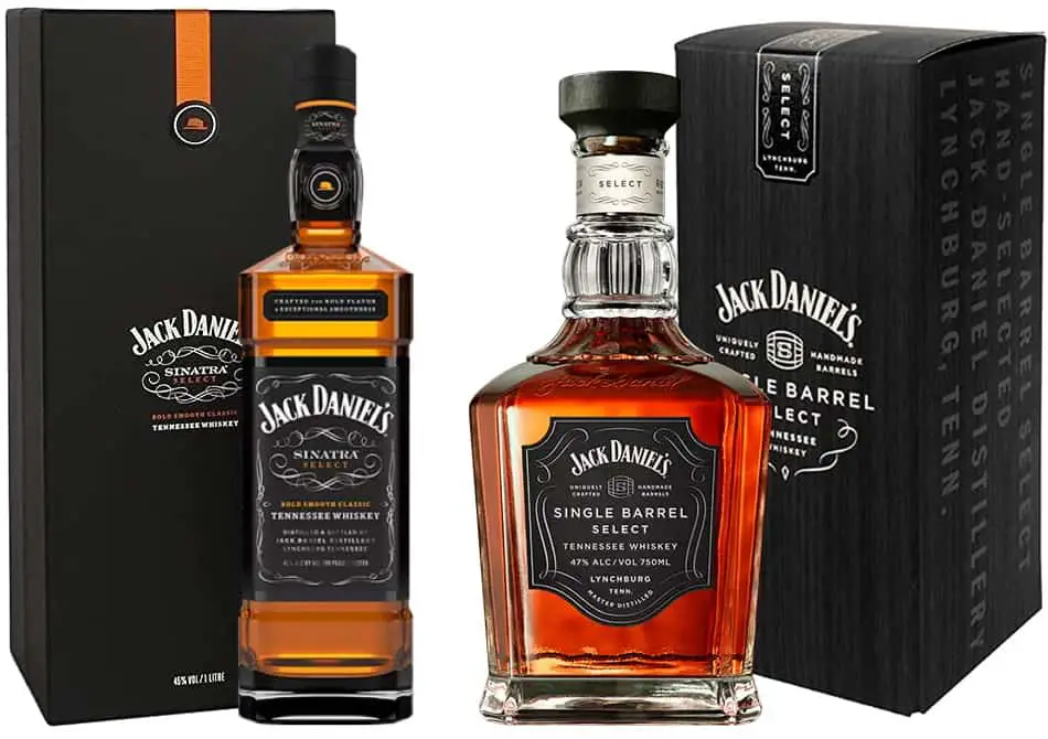 2 bottles of Jack Daniel’s – Sinatra Select & Single Barrel Select