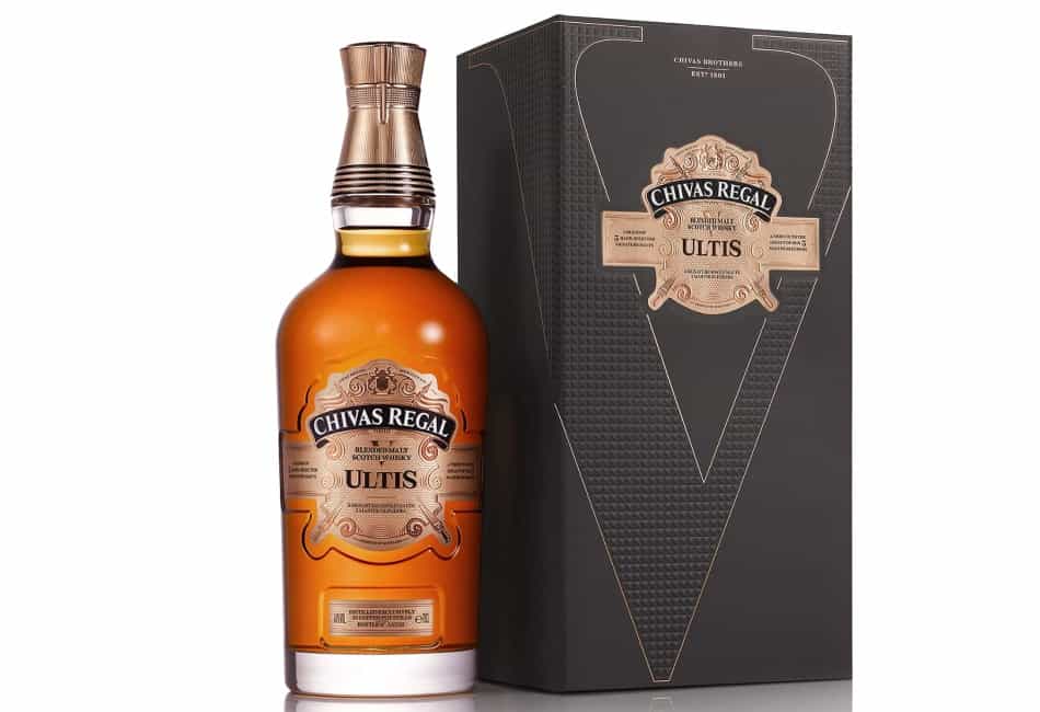 A bottle of Chivas Regal Ultis