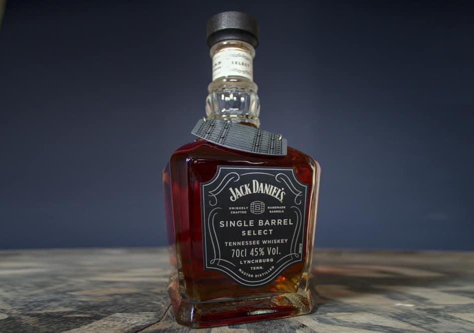 A bottle of Jack Daniel's Single Barrel Select