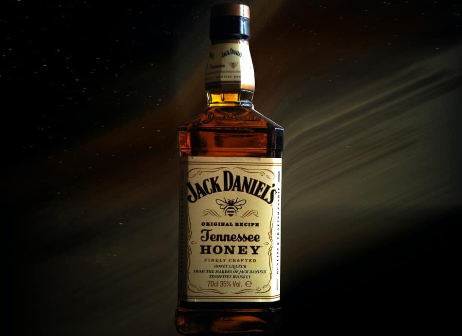 A bottle of Jack Daniel's Tennessee Honey