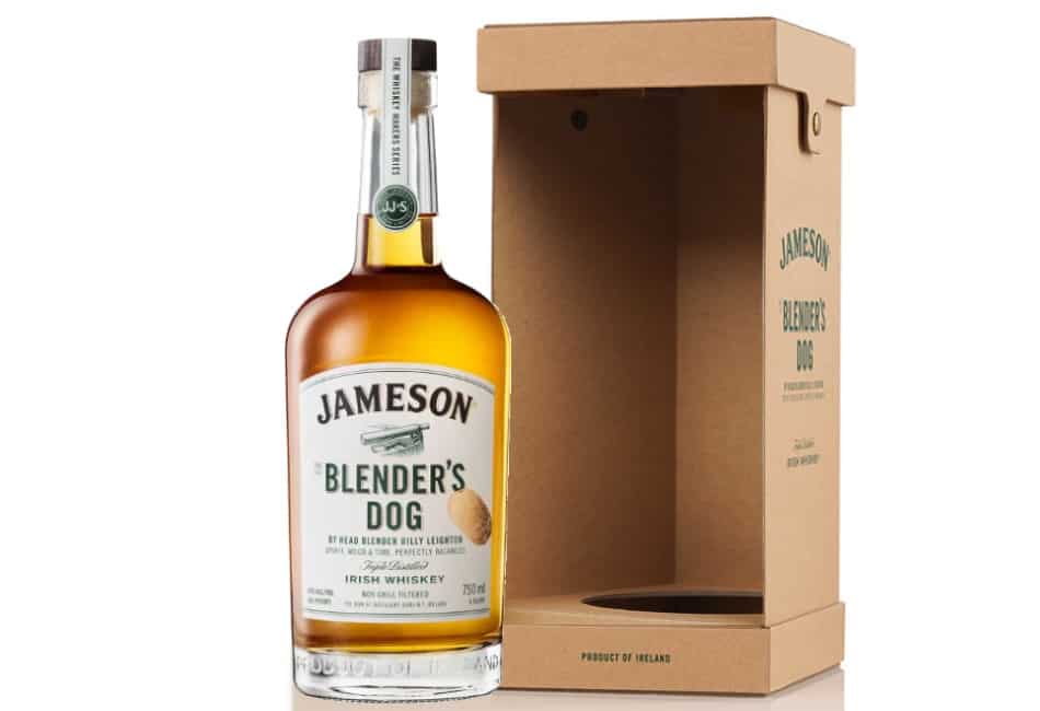 A bottle of Jameson Blender’s Dog