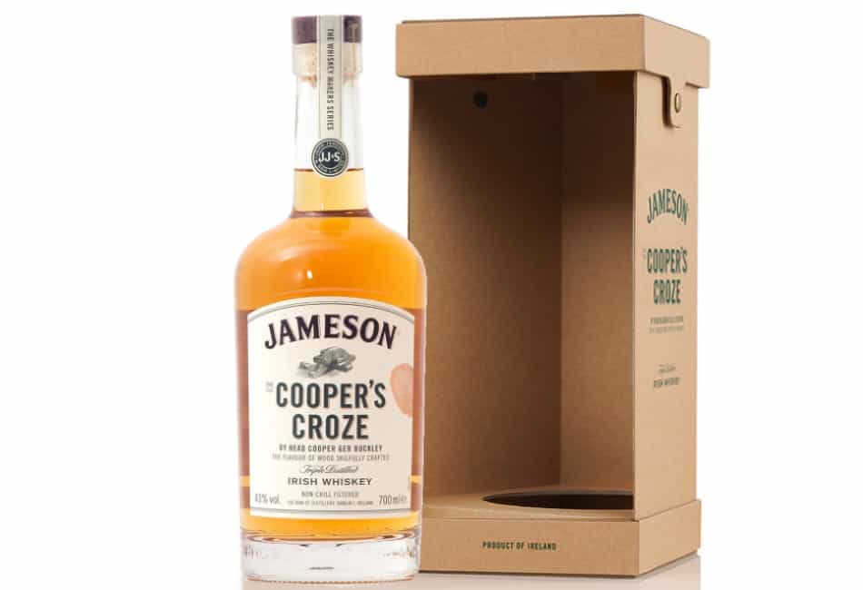 A bottle of Jameson Cooper's Croze
