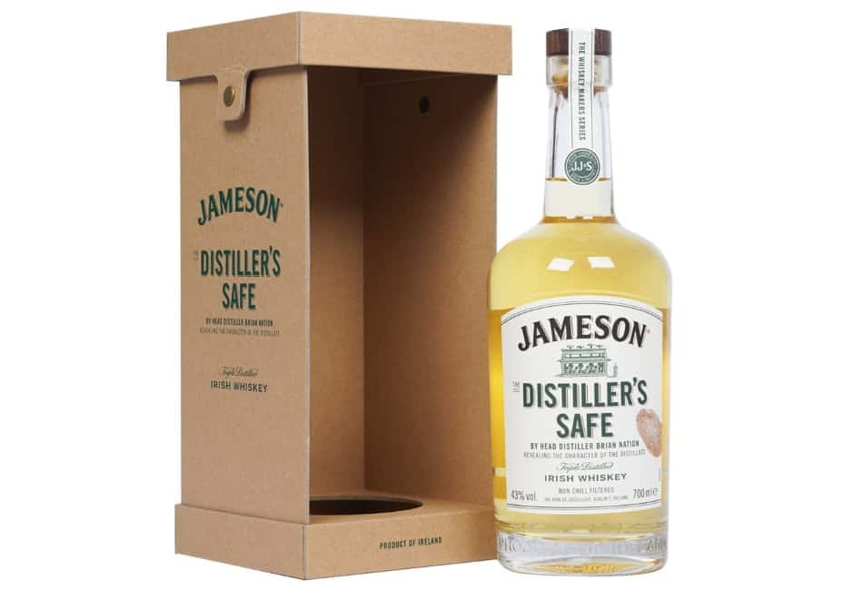 A bottle of Jameson Distiller's Safe