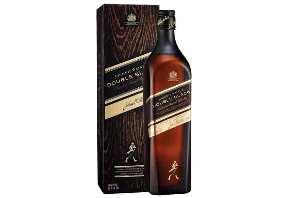 A bottle of Johnnie Walker Double Black