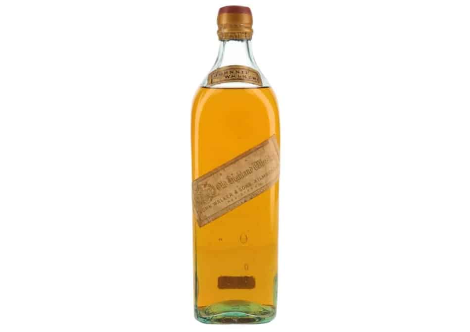 A Johnnie Walker Bottled in the 1900s