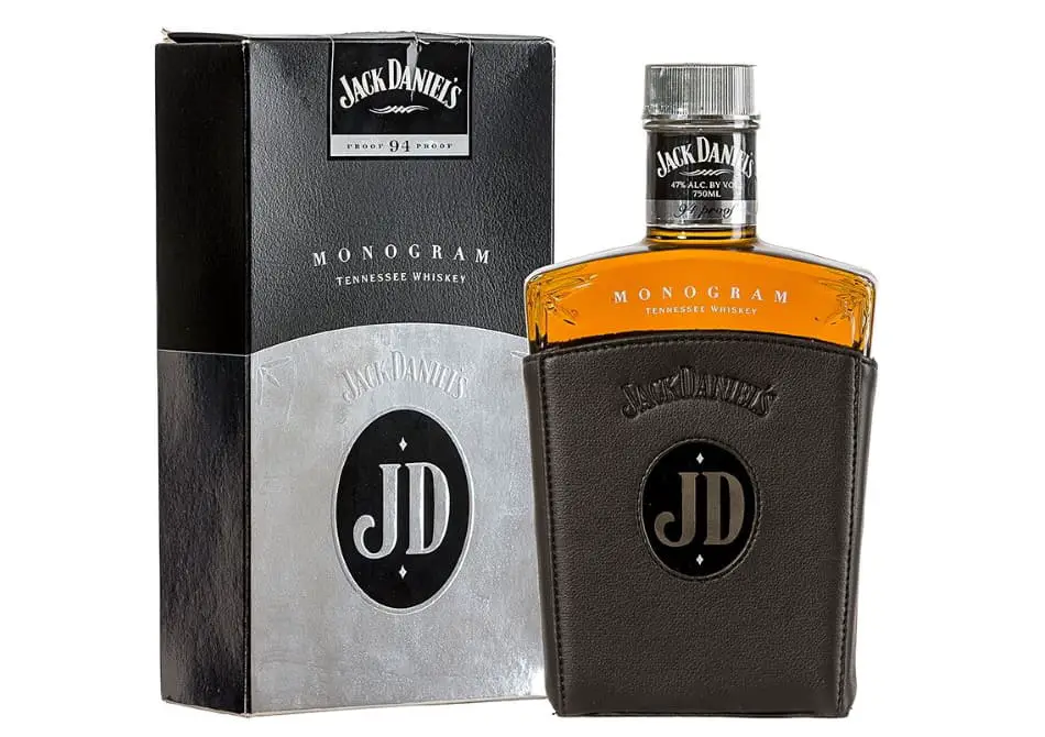A bottle of Jack Daniels Monogram