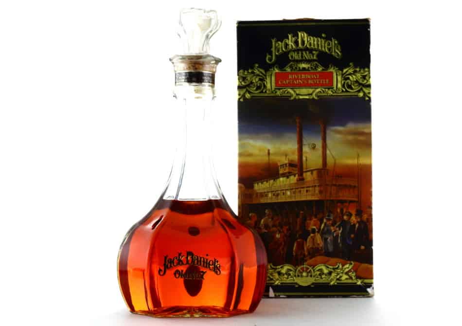 A bottle of Jack Daniels Riverboat Captain