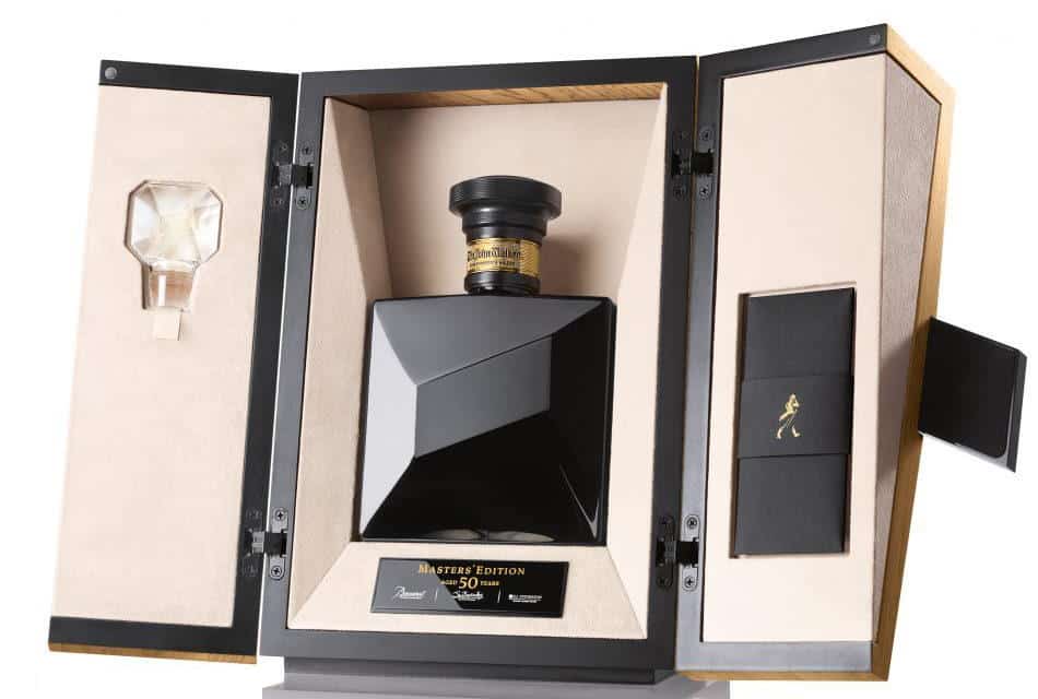 The Johnnie Walker Masters' Edition in decanter and box