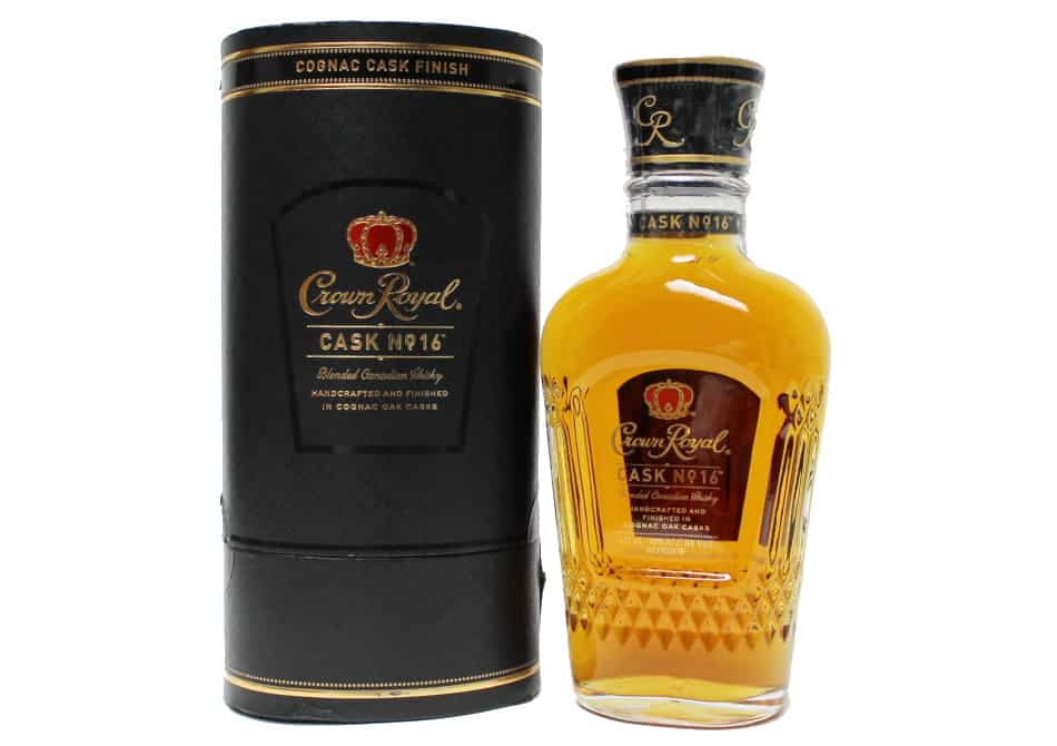 A bottle of Crown Royal Cask No 16