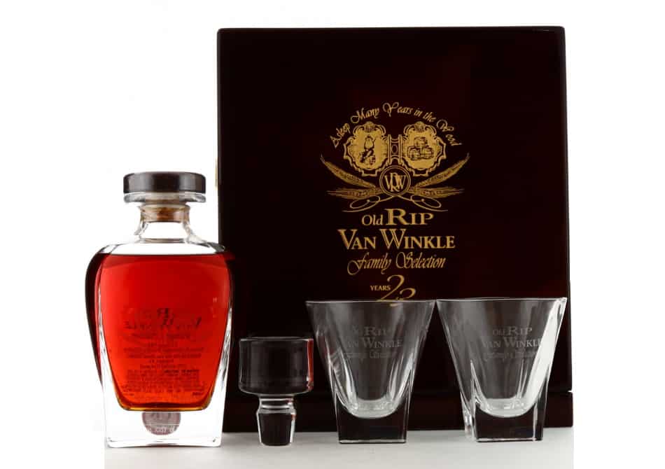 Old Rip Van Winkle Family Selection 23 Years Decanter Set