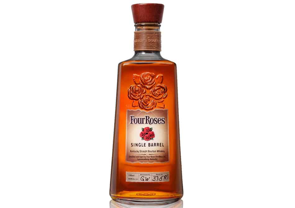 A bottle of Four Roses Single Barrel