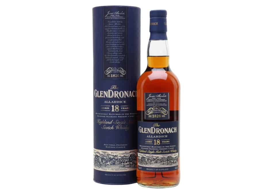 A bottle of The GlenDronach Allardice