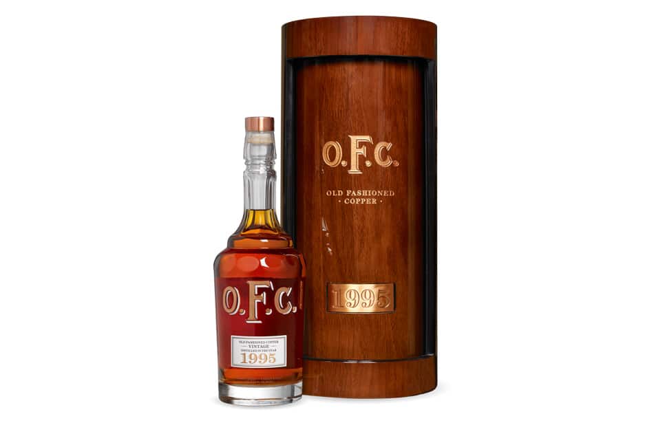 A bottle of Buffalo Trace OFC 1995