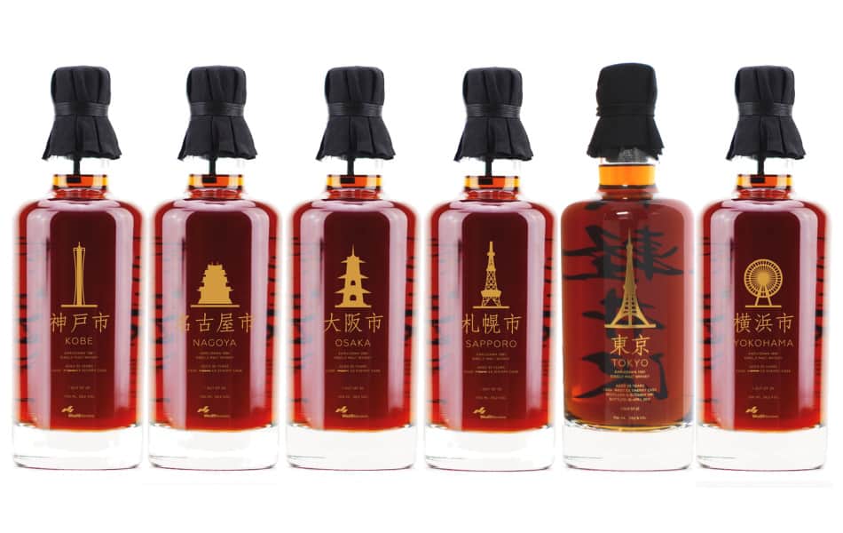 The Karuizawa Cities of Japan 6 Bottle Set