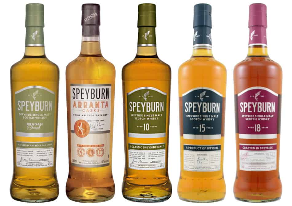 5 bottles of Speyburn