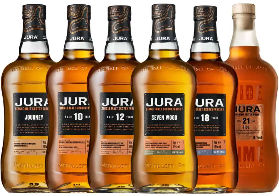 6 bottles of Jura