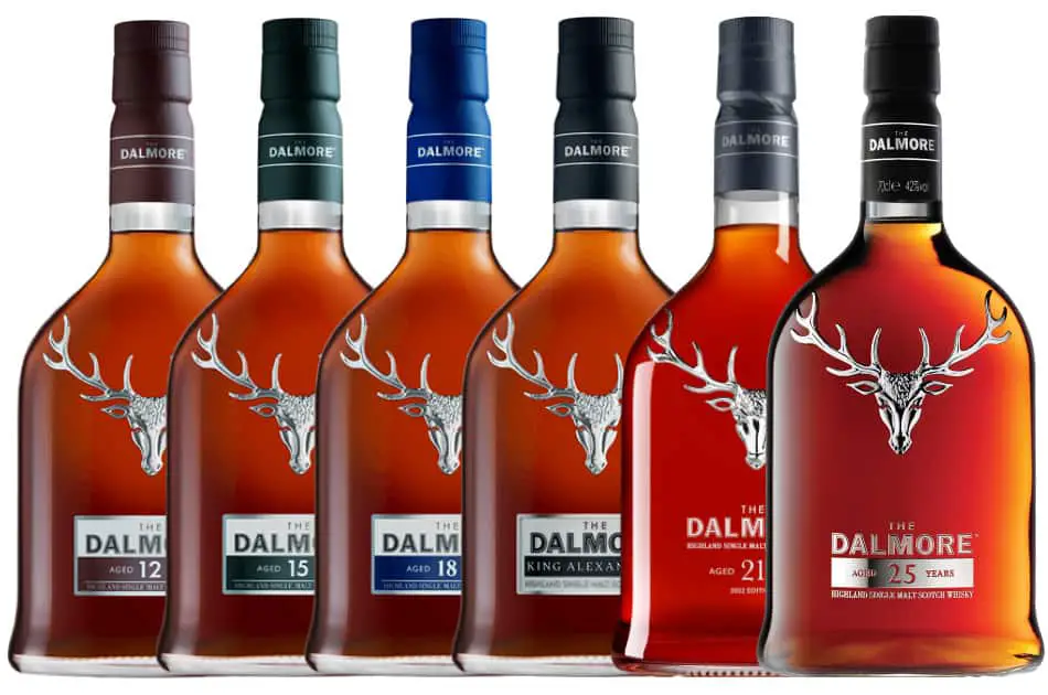 6 bottles of The Dalmore